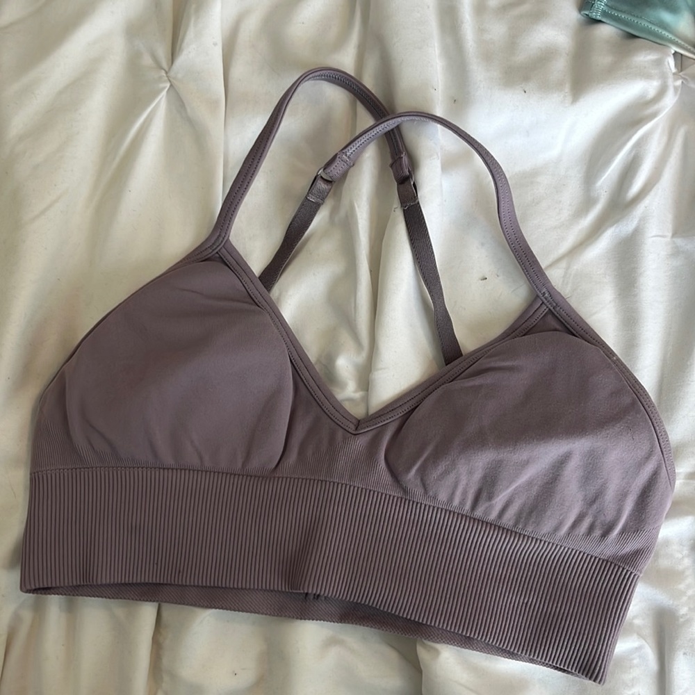 lululemon ebb to street sports bra size 6